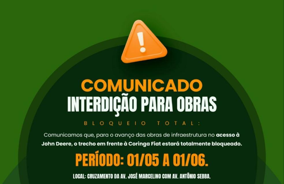 Prefeitura anuncia interdição total de trecho para obras de mobilidade no acesso à Ouvidor