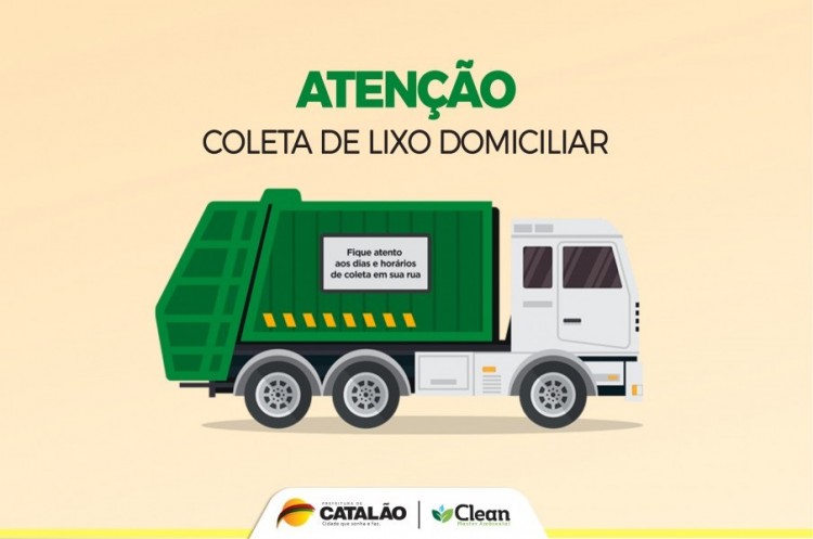 Prefeitura divulga informações sobre coleta de lixo em Catalão