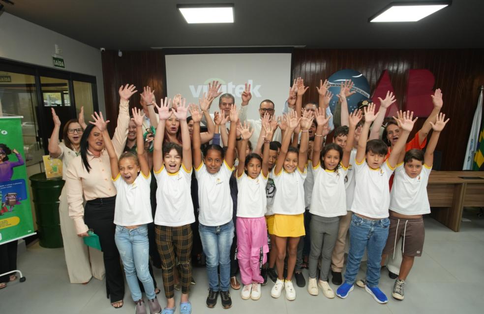 Alunos da rede municipal são premiados no Concurso de Vídeos da Campanha Liga Cidade Limpa