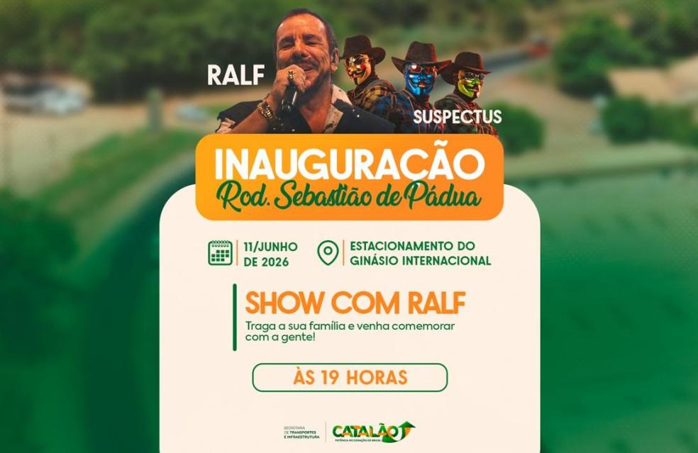 Prefeitura inaugura obra de pavimentação da Rodovia Sebastião de Pádua