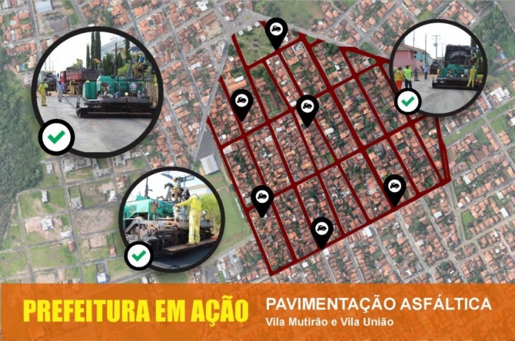 Prefeitura segue trabalhando e executando projetos de recapeamento asfáltico