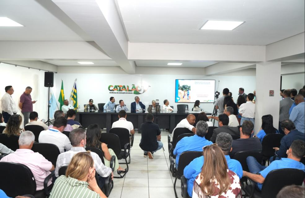 Prefeitura de Catalão inicia obras históricas de saneamento no município