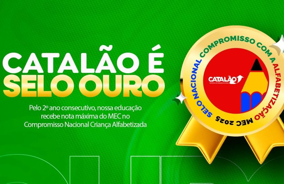Educação de Catalão conquista Selo Ouro pelo 2º ano consecutivo