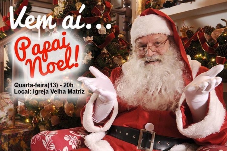 Chegada do Papai Noel em Catalão é nesta quarta-feira