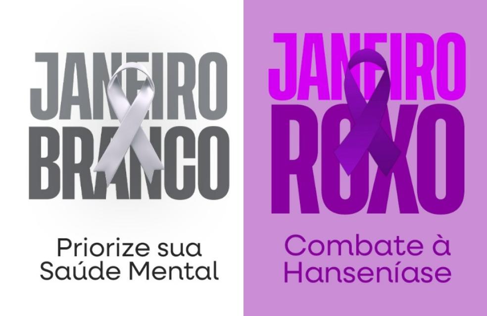 Prefeitura intensifica ações de saúde com as campanhas Janeiro Branco e Janeiro Roxo