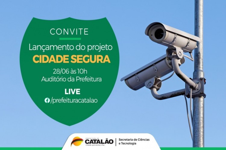 Prefeitura lançará na próxima semana Projeto Cidade Segura