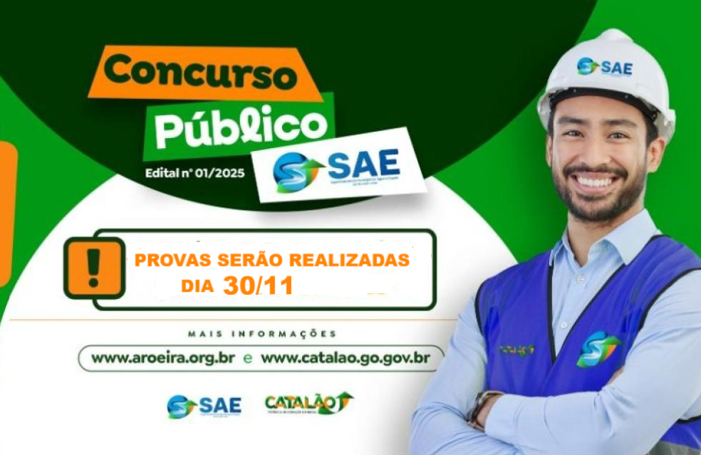 Concurso Publico Nº 01/2025 - ACESSE SEU LOCAL DE PROVA