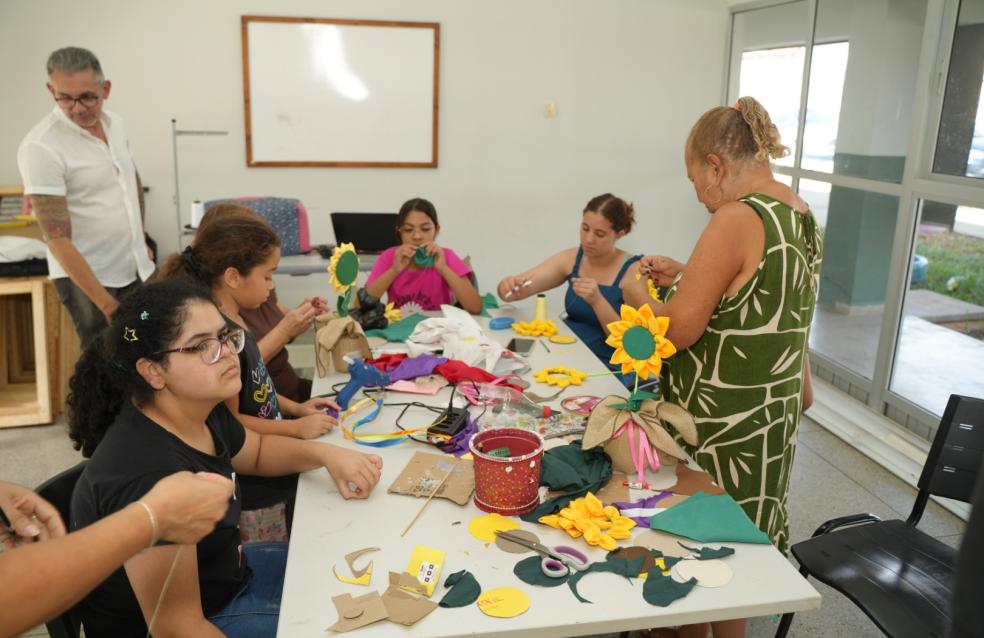 Setembro Amarelo: CEU das Artes de Catalão realiza ação de valorização da vida integrada ao artesanato