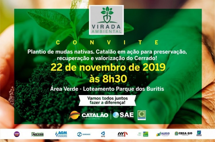 Projeto Virada Ambiental será lançado nesta sexta em Catalão