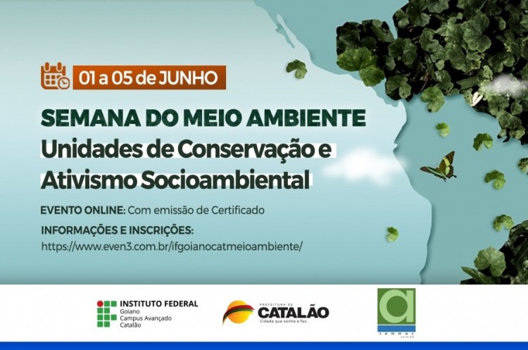 Em parceria com IF Goiano, SEMMAC realizará Semana do Meio Ambiente