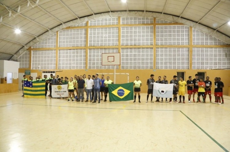 Aberto oficialmente Campeonato de Futsal de Santo Antônio do Rio Verde