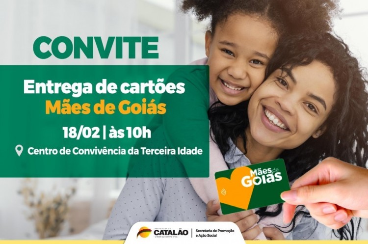 Segundo evento para entrega de cartões do Programa Mães de Goiás  