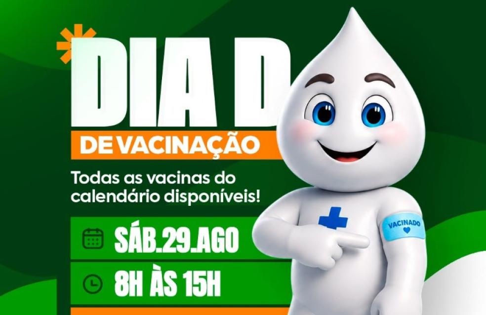 Prefeitura de Catalão realiza “Dia D” para atualização da caderneta de vacinação neste dia 29