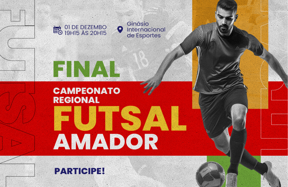 Final do Regional de Futsal de Catalão será nesta sexta (01/12)