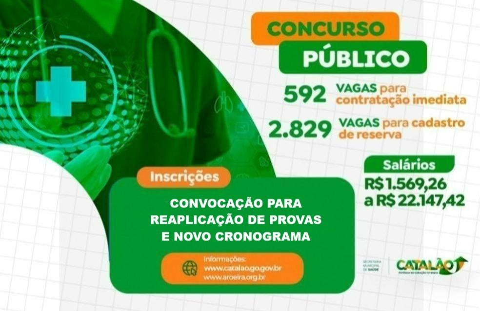 Concurso Público Nº 03/2025 - FMS - CONVOCAÇÃO PARA REAPLICAÇÃO DE PROVAS E NOVO CRONOGRAMA