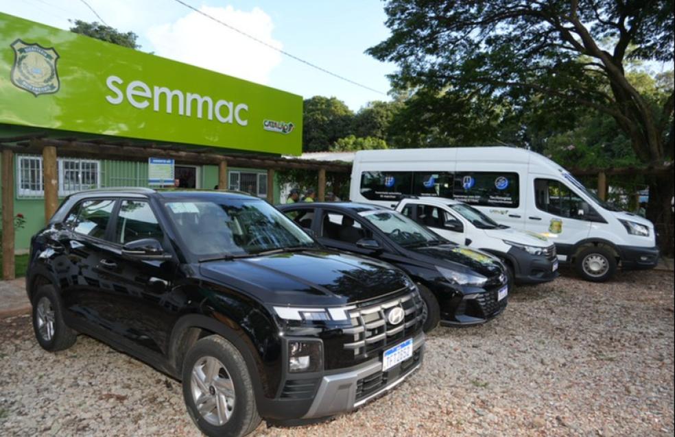 Prefeitura de Catalão converte compensação ambiental em veículos e melhorias estruturais para a SEMMAC