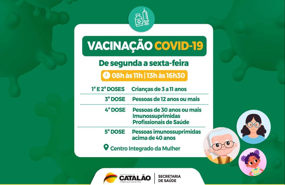 Vacinação da Covid-19 em Catalão
